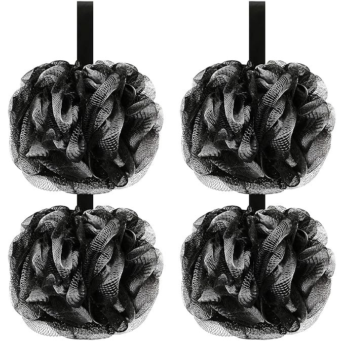 DadyMart Bath Shower Loofah Sponge 60g Bath Mesh Pouf Shower Ball Body Scrubber Exfoliating Bath ... | Amazon (US)