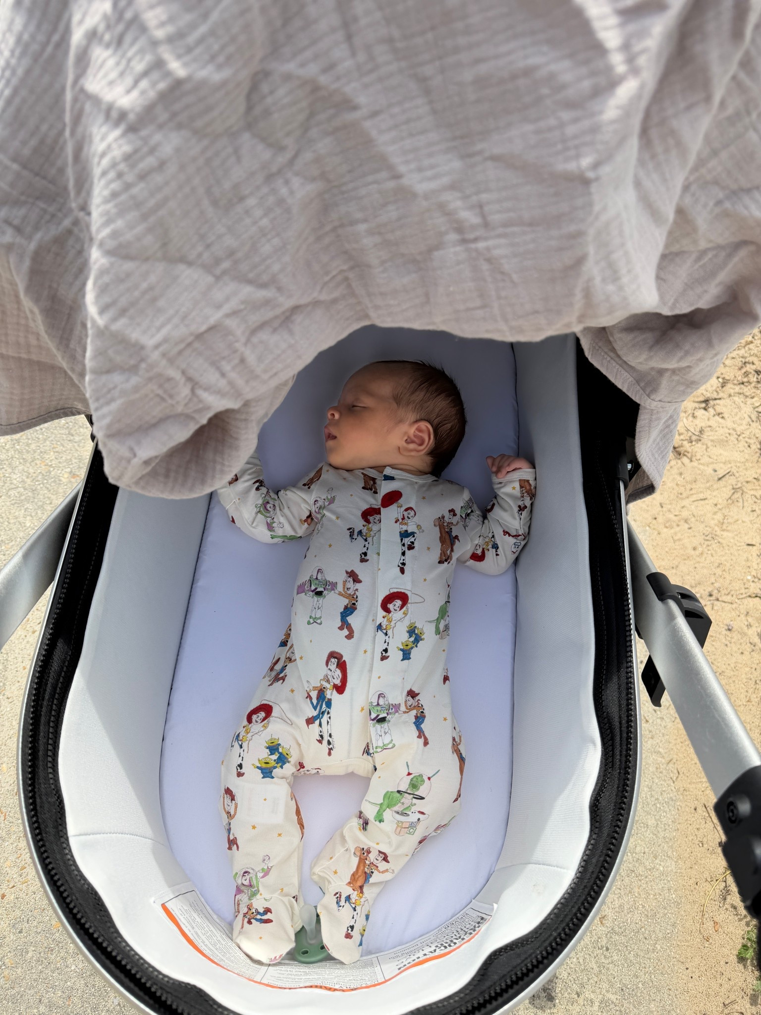 Toy Story pjs 🤠

Coop is in newborn & Maizee in 3T 