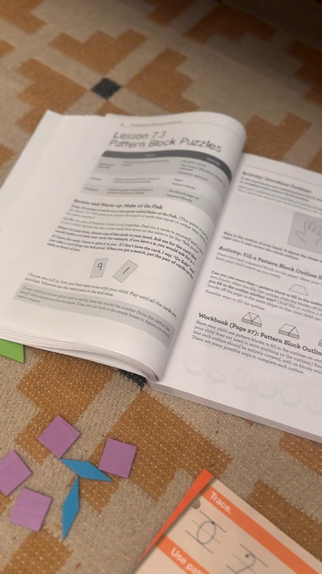 Pattern blocks for homeschool math 

#LTKFamily #LTKU #LTKKids