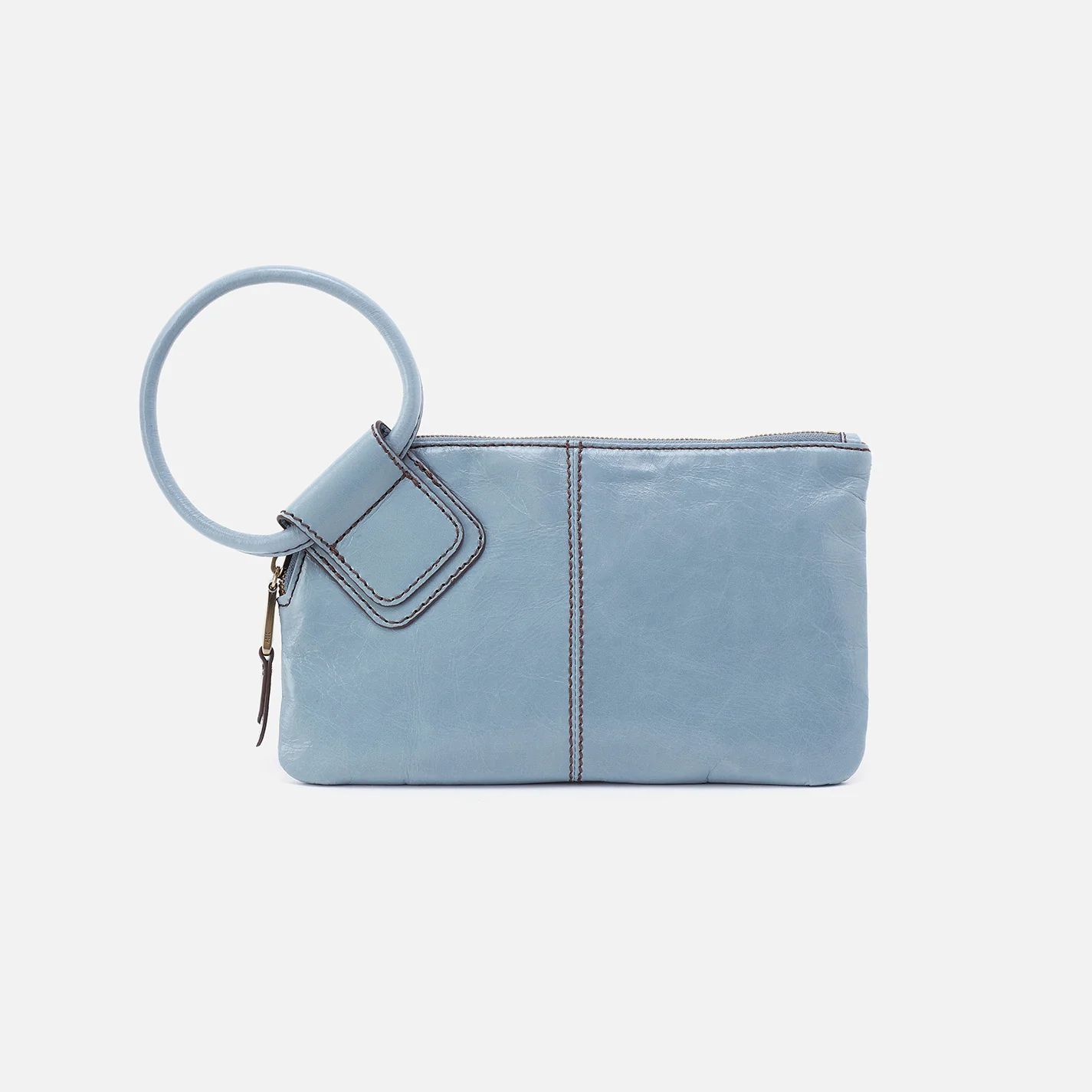 Sable Wristlet in Polished Leather - Natural | HOBO Bags