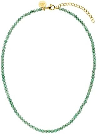 Purelei® Collana di avventurina, collana da donna in acciaio inossidabile resistente, collana im... | Amazon (IT)