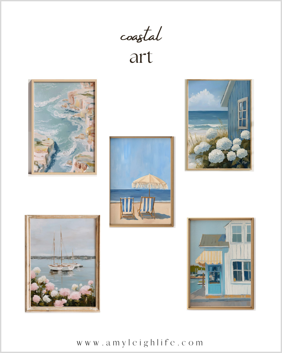 Summer is coming! Coastal art for spring and summer.  

 #LTKdayinmylife #LTKvlog #LTKHome
