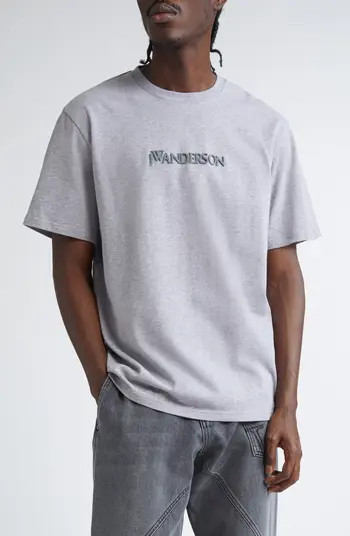 JW Anderson Embroidered Logo Cotton T-Shirt | Nordstrom | Nordstrom