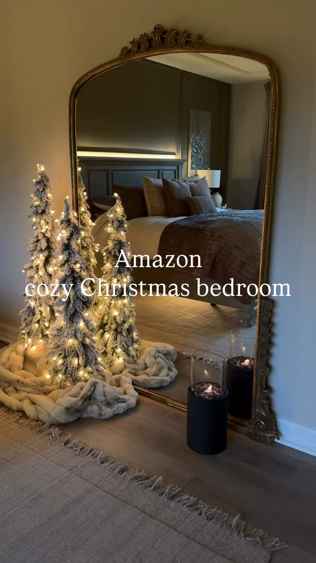 Amazon cozy Christmas bedroom✨

#LTKSeasonal #LTKFindsUnder100 #LTKHome