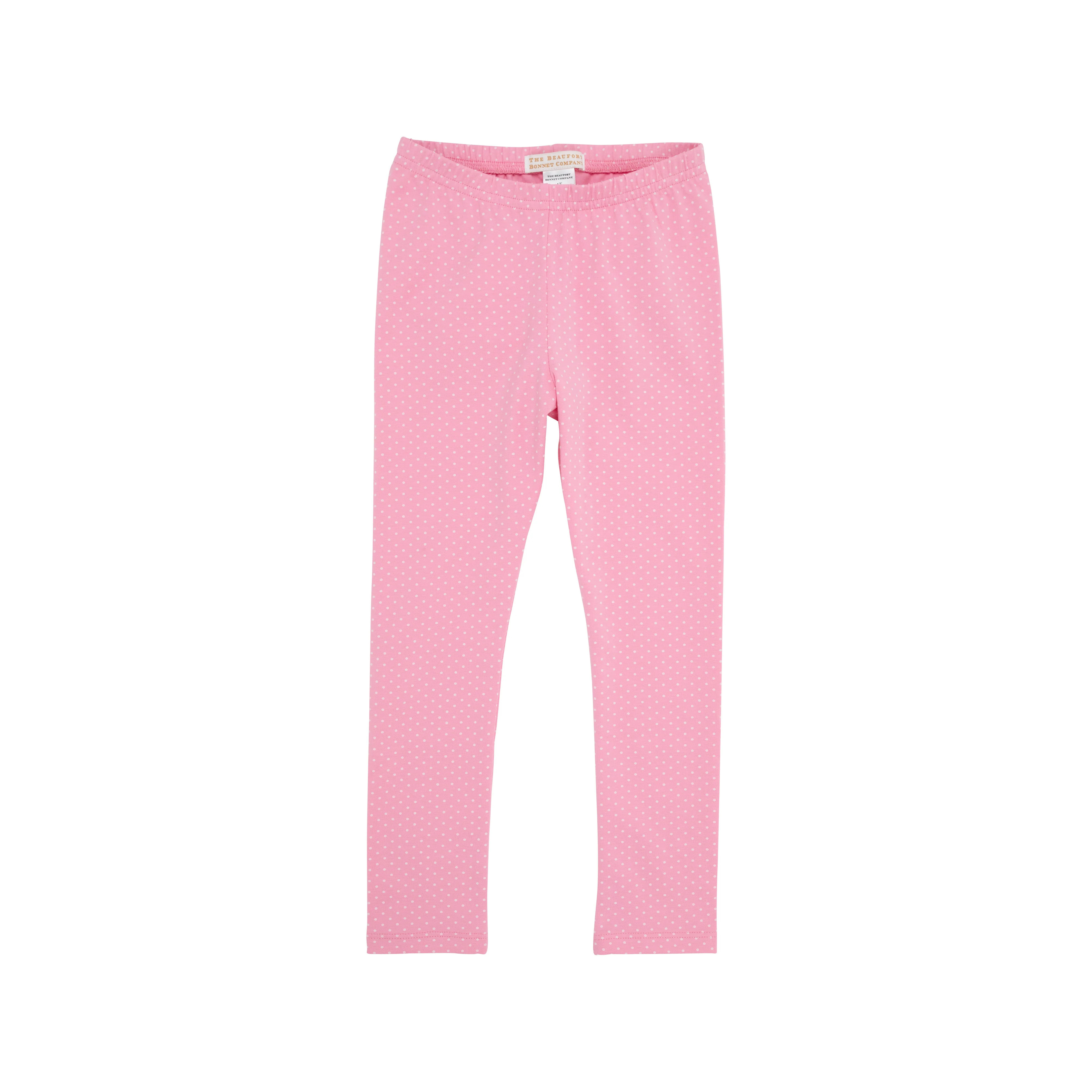 Mitzy Sue Slacks - Hamptons Hot Pink with Palm Beach Pink Micro Dot | The Beaufort Bonnet Company