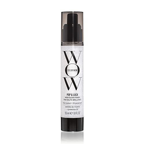 Color Wow Pop + Lock Frizz Control + Glossing Serum – Anti-frizz serum with heat protection; Seals s | Amazon (US)