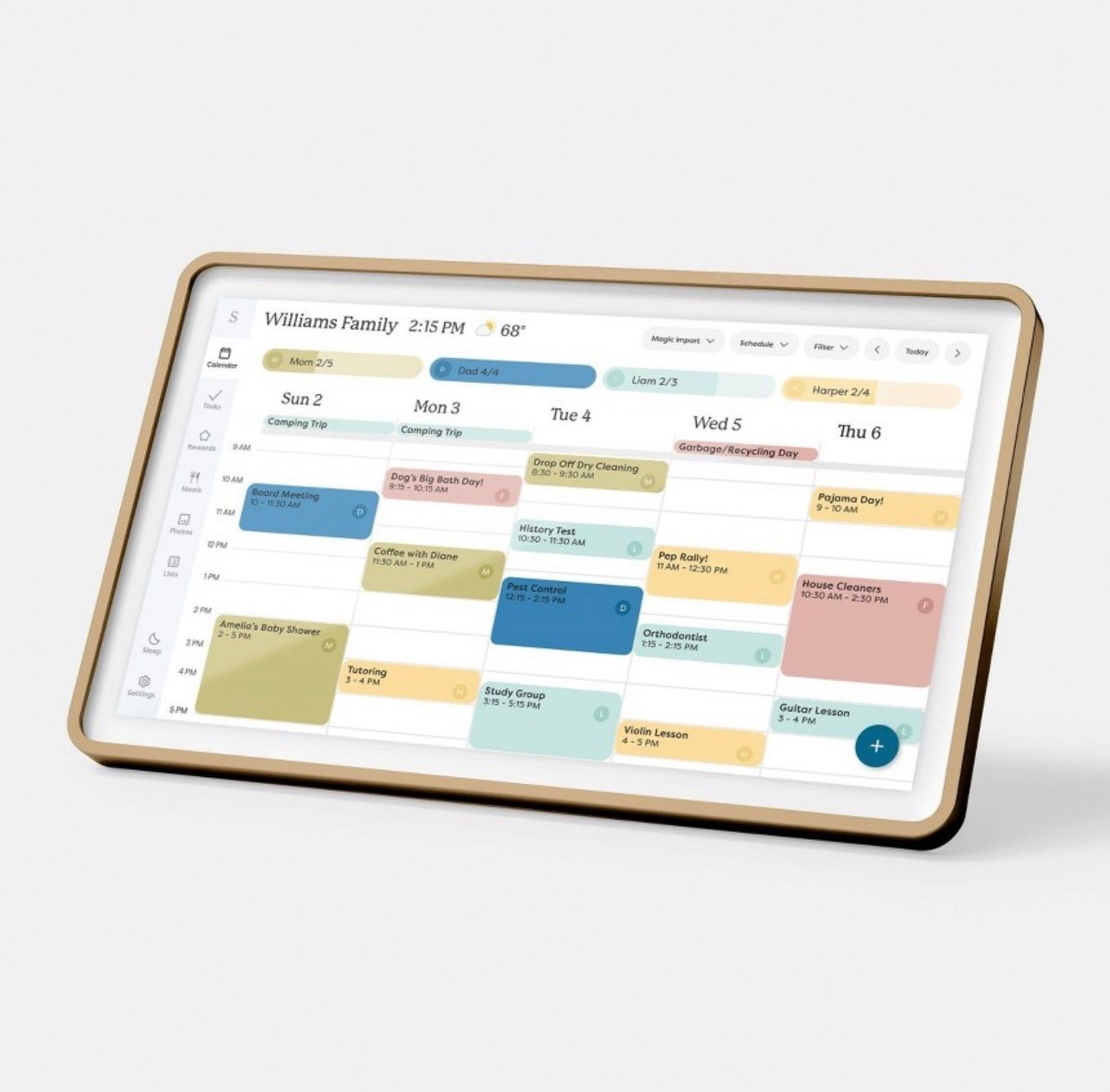 SKYLIGHT CALENDAR | Thinking about a Skylight? This is your sign ✨ The new Hearth & Hand with Magnolia collab elevates the whole look. Now if only I could buy the frame separately for the device that keeps me sane 😅 

#LTKHome #LTKmomlife #LTKdayinmylife