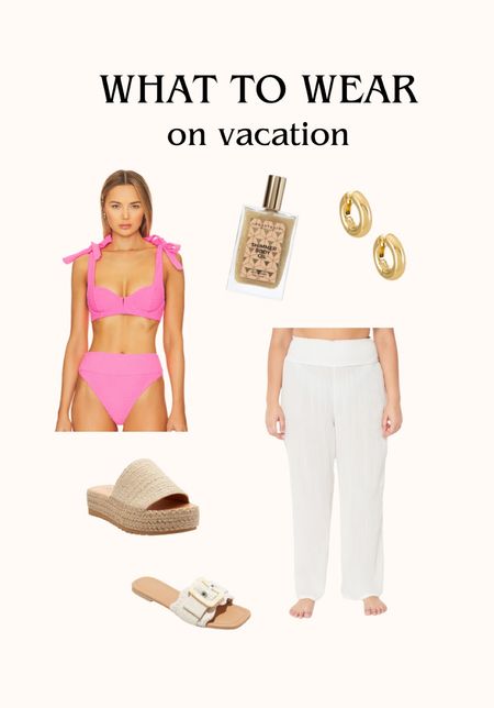Vacation Outfits
Swimwear
Swimsuits 
Bikini
Sandals
Beach coverup 
Swim coverup

#LTKstyletip #LTKswim #LTKtravel