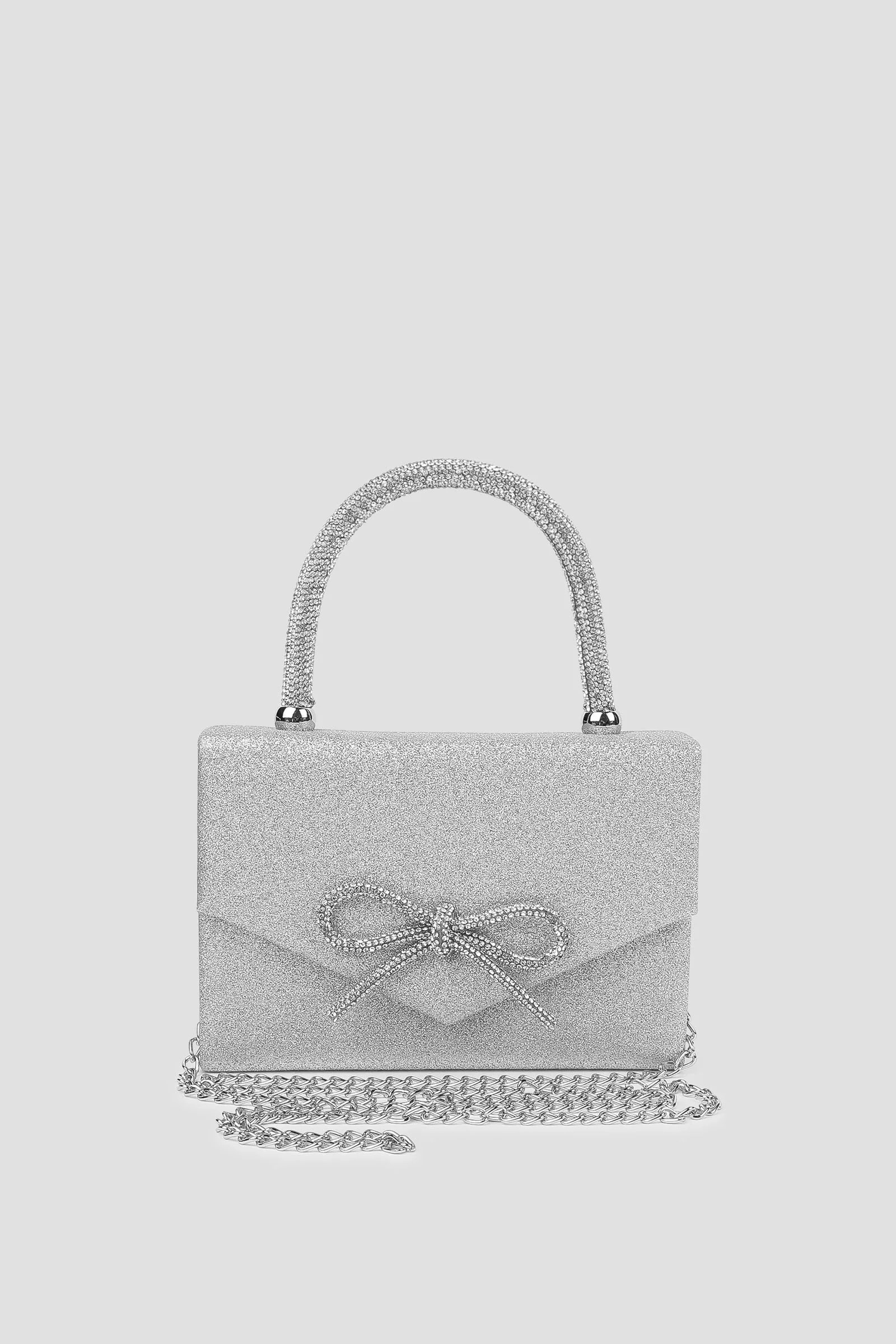 Evening Bag With Crystal Bow Detail | Ardene