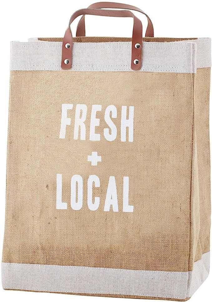 Santa Barbara Design Studio, Hold Everything Farmer's Market Tote Bag, 13" x 18", Fresh + Local | Amazon (US)