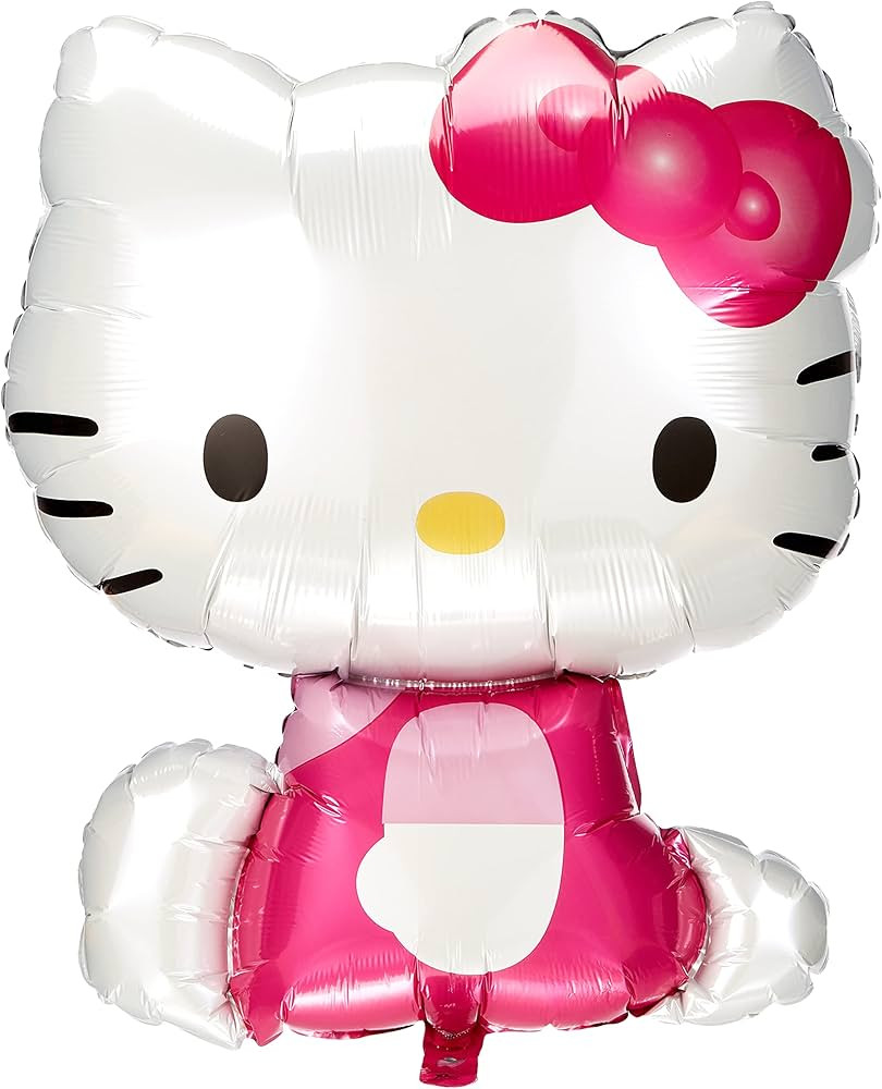 Anagram International Hello Kitty Shop Side Pose Party Balloon, 27", Multicolour | Amazon (US)