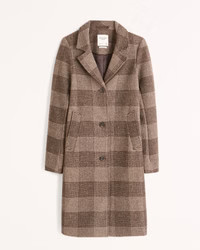 Wool-Blend Dad Coat | Abercrombie & Fitch (US)