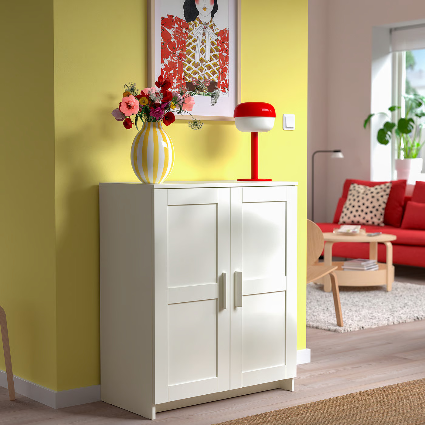 IKEA BRIMNES cabinet with doors, white, 30 3/4x37 3/8 | IKEA US