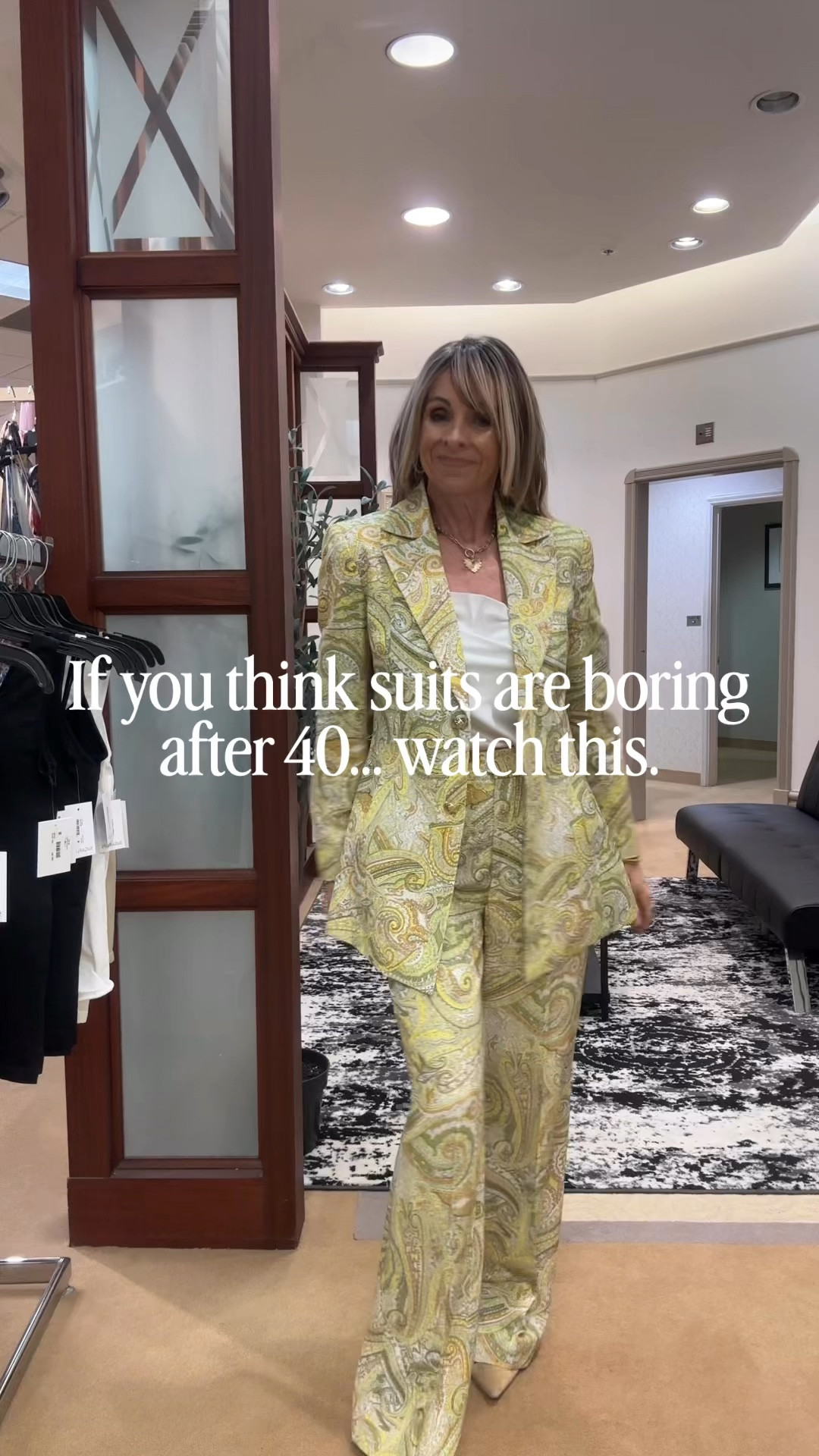 Special occasion coming up? Why not wear a suit? Especially one like this! The fun print and cut are unique and eye catching!
#spring #springfashion #dillards

#LTKOver40 #LTKWedding