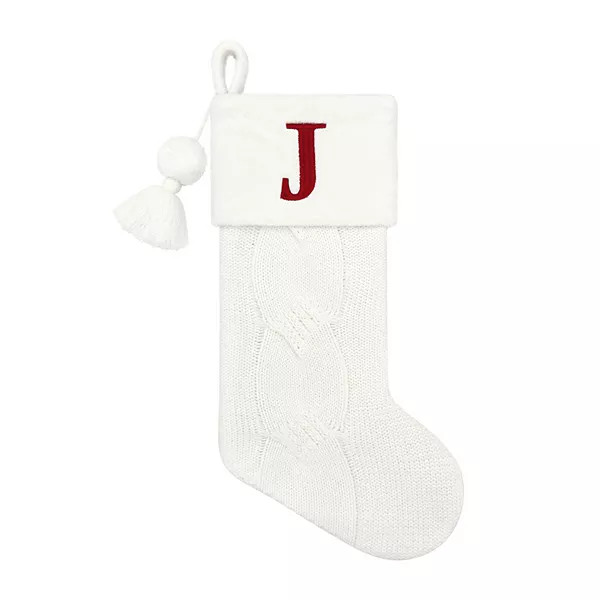 St. Nicholas Square® Knit and Faux Fur Mini Christmas Stocking | Kohl's