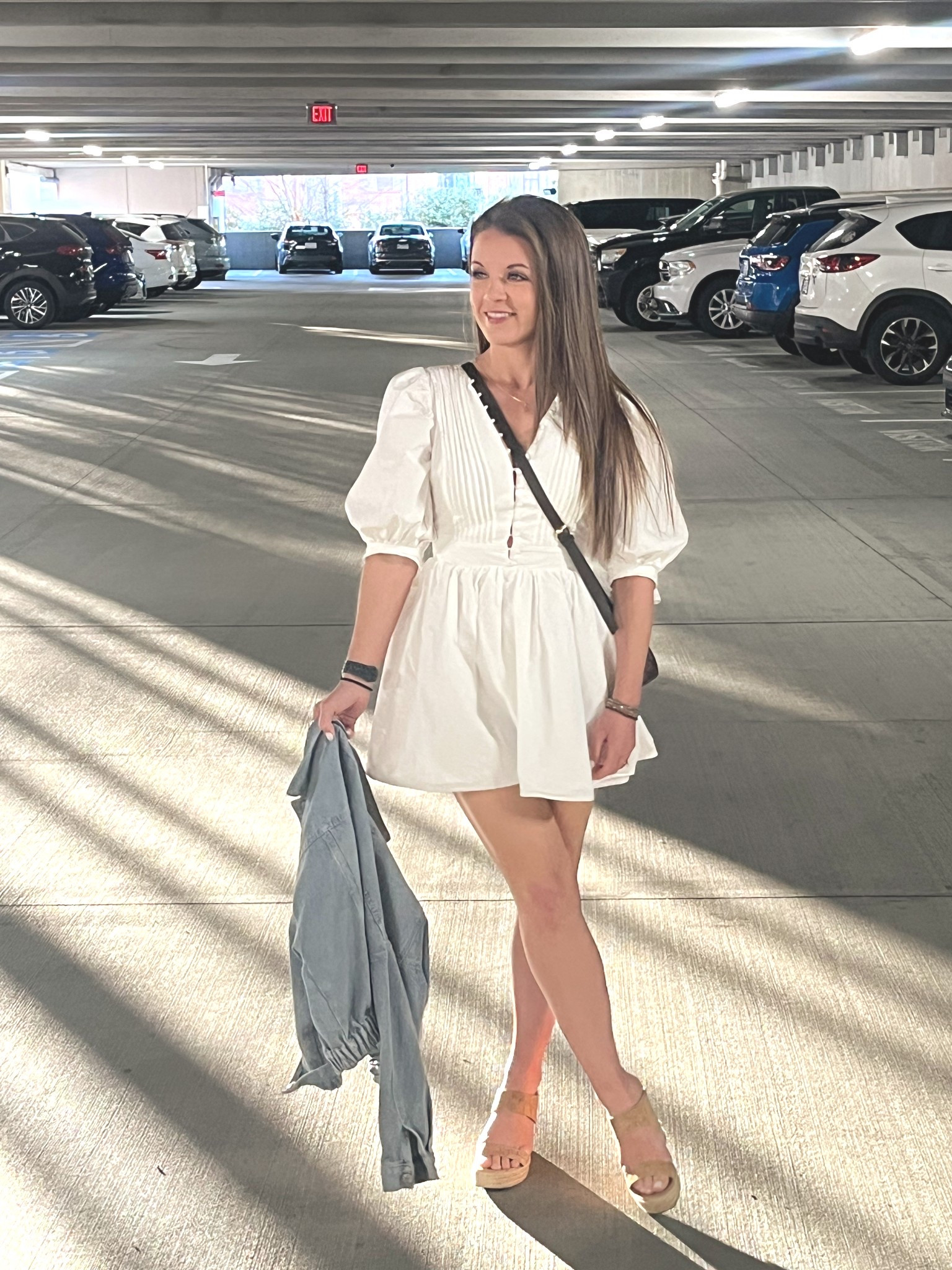 Last date night before we are married and so glad it’s spring! Loving this mini dress from Showpo with all the beautiful button details down the front V. #whitedresses #bride 

#LTKFindsUnder100 #LTKPetite #LTKWedding