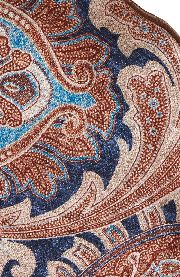 Paisley Reversible Silk Pocket Circle | Nordstrom