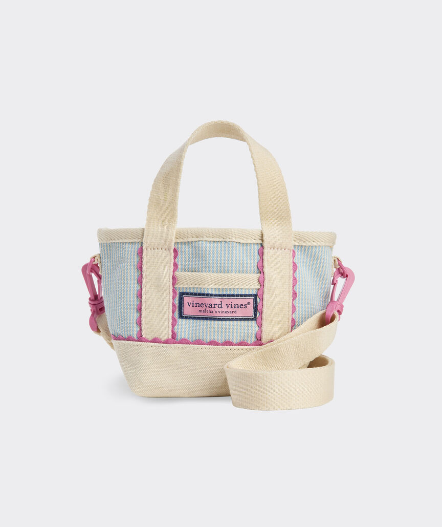Girls' Rick Rack Mini Tote | vineyard vines