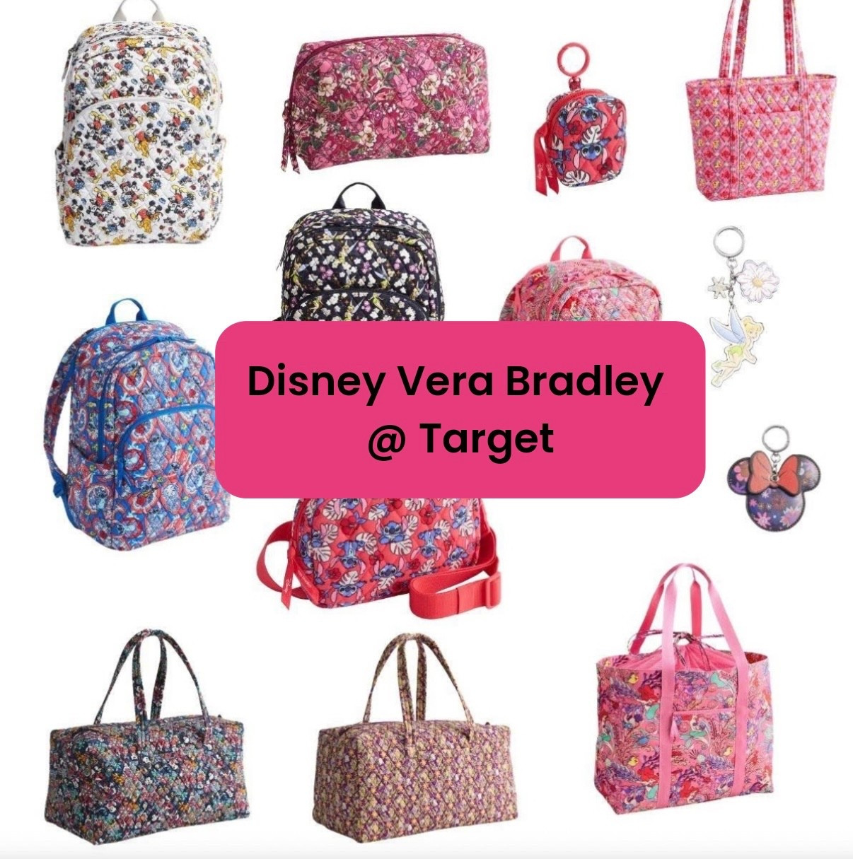 Disney, Vera Bradley, Target, Vera Bradley x Target, Disney Vera Bradley, Disney Vera Bradley at Targett

#LTKKids #LTKTravel #LTKmomlife
