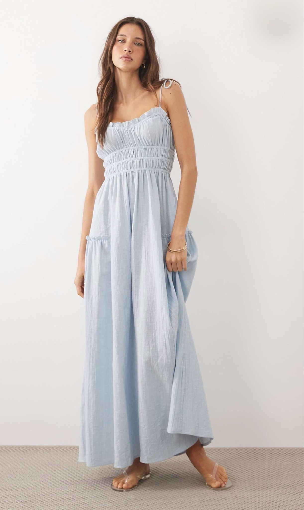 summer dresses

 Faith beach shirred maxi sundress in soft blue @ASOS 


#spring #summer #dress #asos #outfit #maxi

#LTKSeasonal #LTKOver40 #LTKPetite