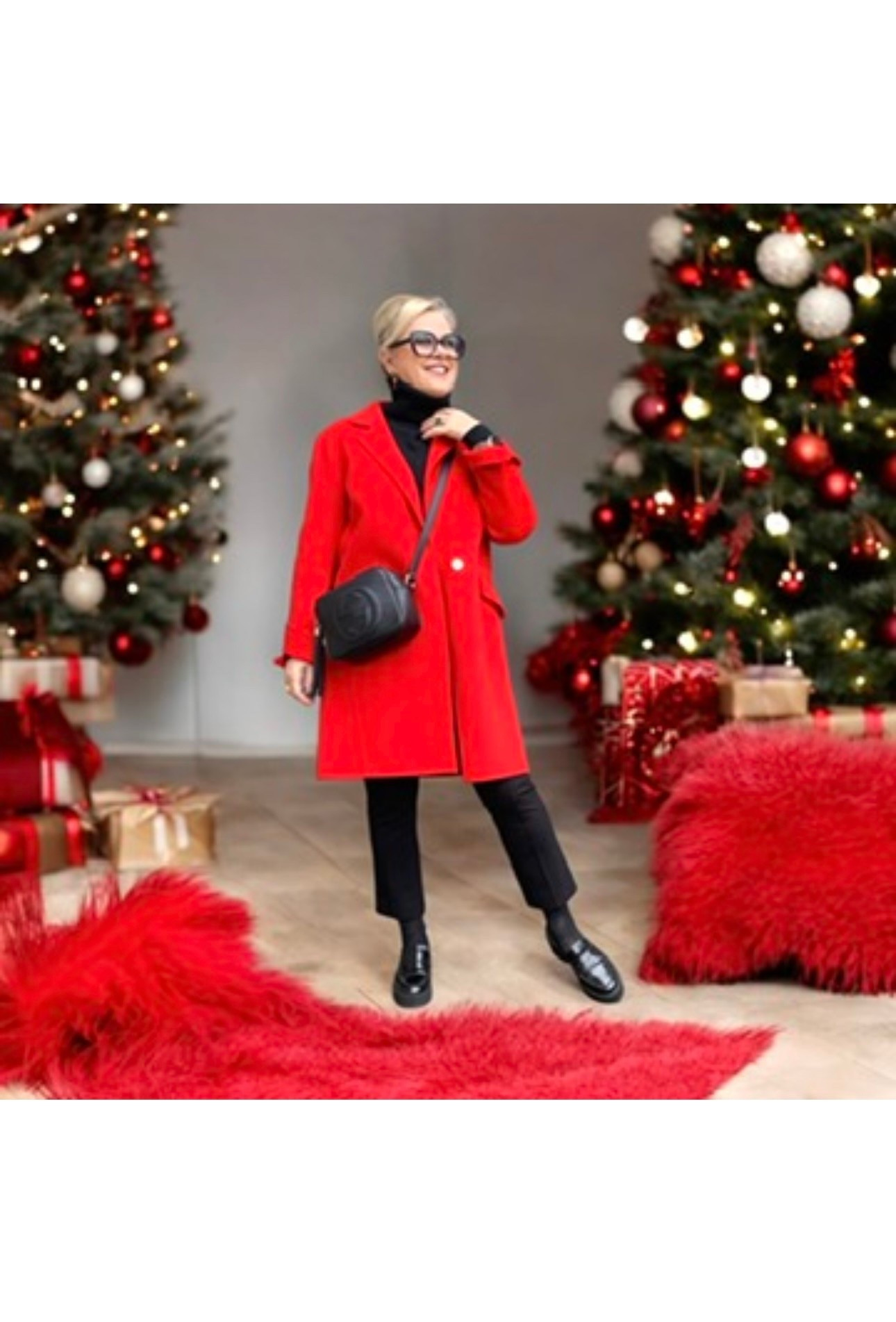 Everyone needs a red coat for a Christmas❤️🎄  

#LTKOver40 #LTKSaleAlert #LTKHoliday