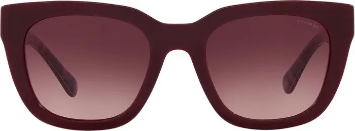 52mm Gradient Square Sunglasses | Nordstrom Rack