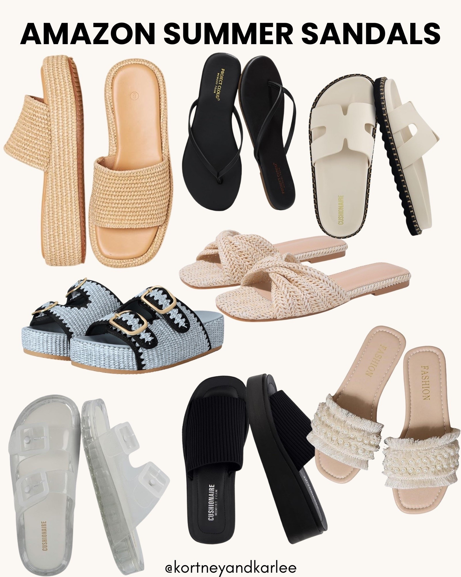 Amazon Summer Sandals!

Kortney and Karlee | #kortneyandkarlee #LTKfindsunder50 #LTKfindsunder100

#LTKTravel
