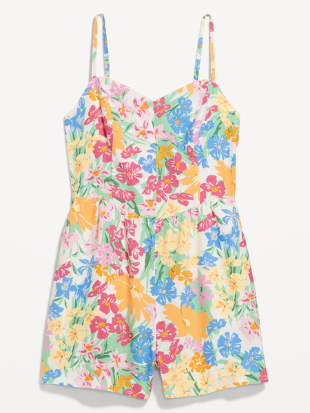 Fit &amp; Flare Cami Romper | Old Navy (US)