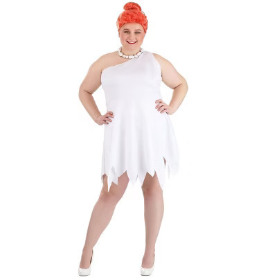HalloweenCostumes.com 4X Women Plus Size Women's Flintstones Wilma Flintstone Costume,  White | Target