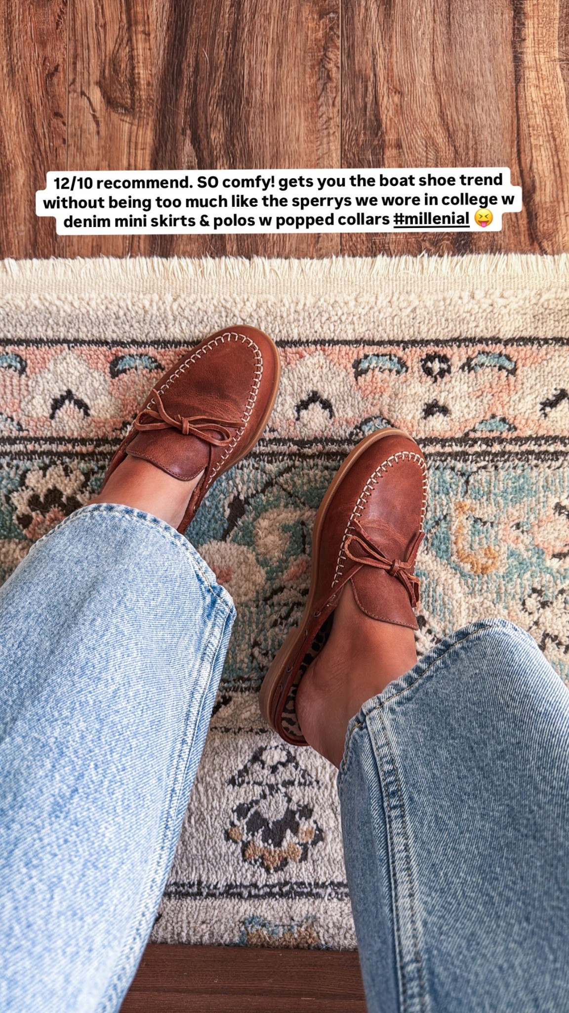 Boat shoe loafer mule! So comfy 12/10 recommend. Fits tts 

#LTKShoeCrush #LTKStyleTip