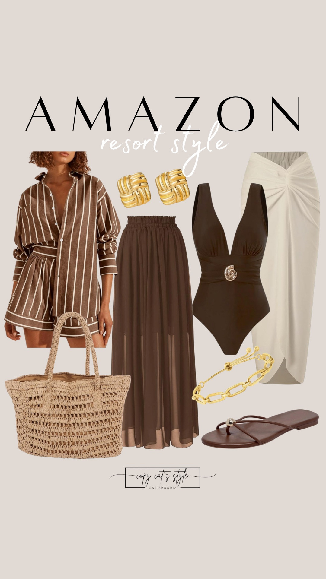 Amazon resort style finds. Amazon swimsuits, sandals, beach bags, coverups, and more! 

#LTKStyleTip #LTKSwim #LTKFindsUnder50