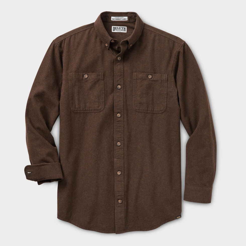 Men's Free Swingin' Flannel Slim Fit Shirt | Duluth Trading Company