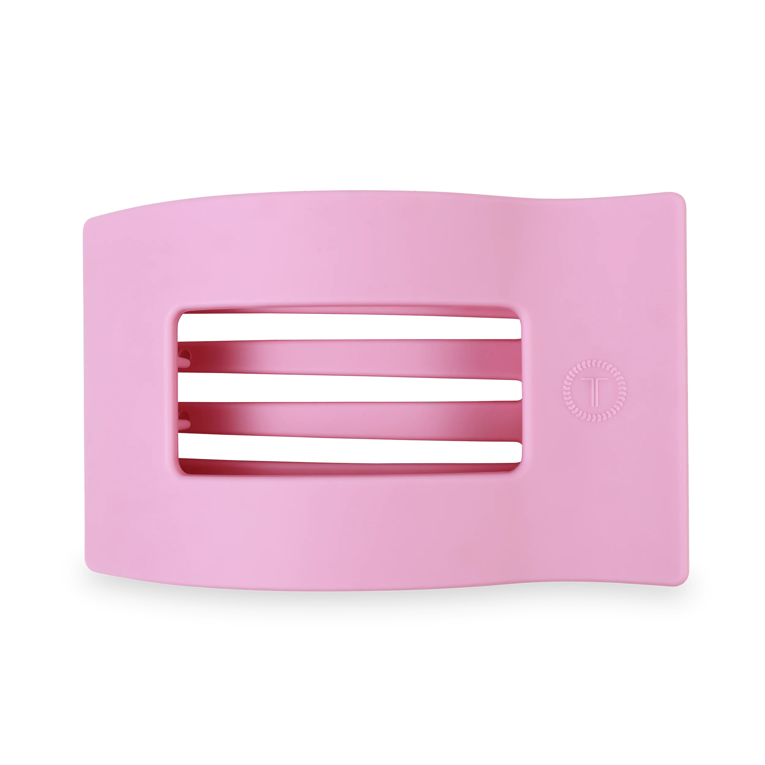 Merry Pinkmas Large Flat Rectangle Hair Clip | TELETIES