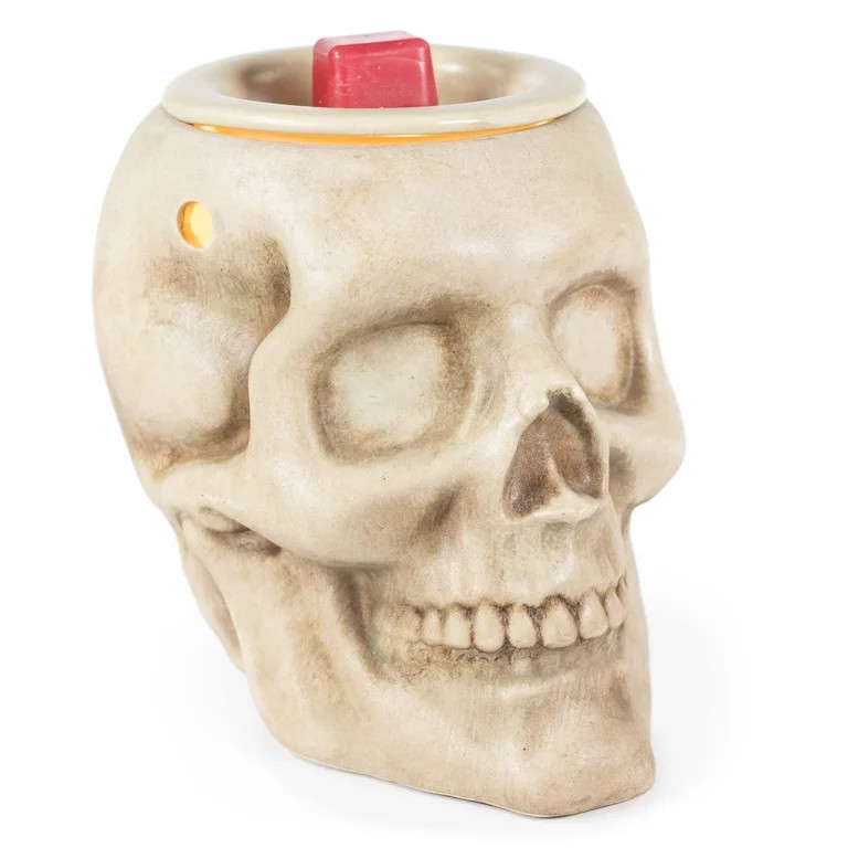 Scentsationals Wax Melt Warmer, Wax Warmer for Scented Wax Melts - Halloween Collection Skull - C... | Walmart (US)