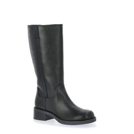 No Boundaries Women's Tall Riding Boot, Wide Width Available | Walmart (US)