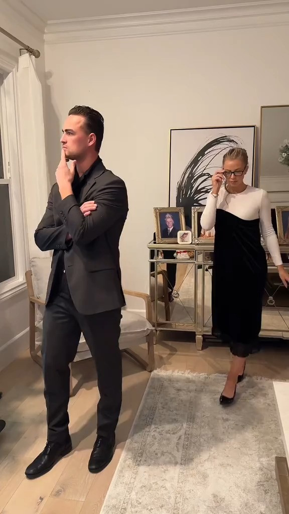 Best Christmas Movie ever 😂 My outfit is my mom's skirt over a long sleeve top! 

 

#LTKHoliday #LTKStyleTip