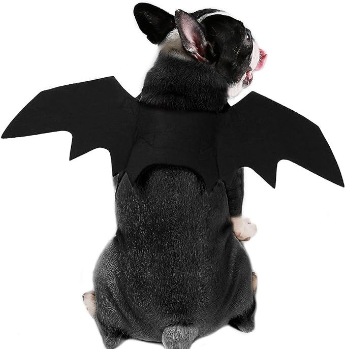 Rypet Dog Bat Costume - Halloween Pet Costume Bat Wings Cosplay Dog Costume Cat Costume for Party... | Amazon (US)