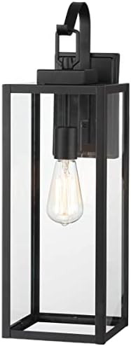 Pia Ricco Extra Large Size Outdoor Wall Lights, 22.5 Inch Matte Black Oversized Exterior Light Fi... | Amazon (US)