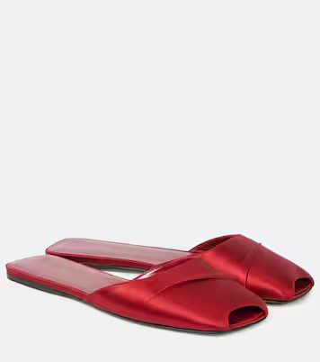 Milla satin flats | Mytheresa (US/CA)