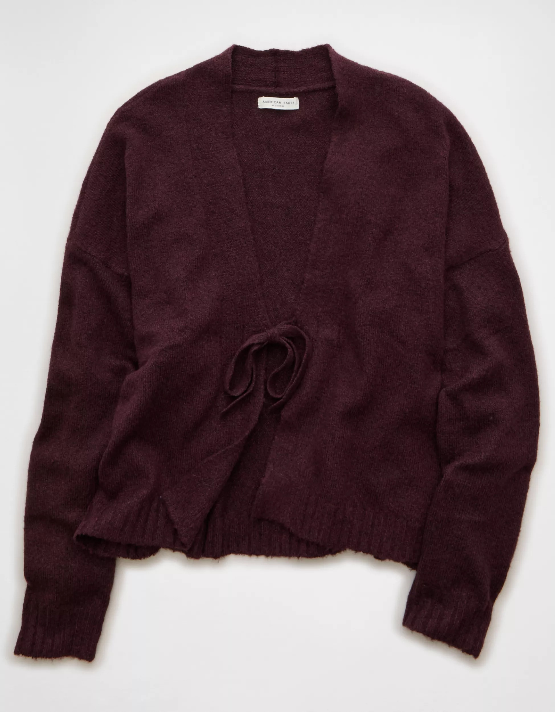 AE Whoa So Soft Tie-Front Cardigan | American Eagle Outfitters (US & CA)