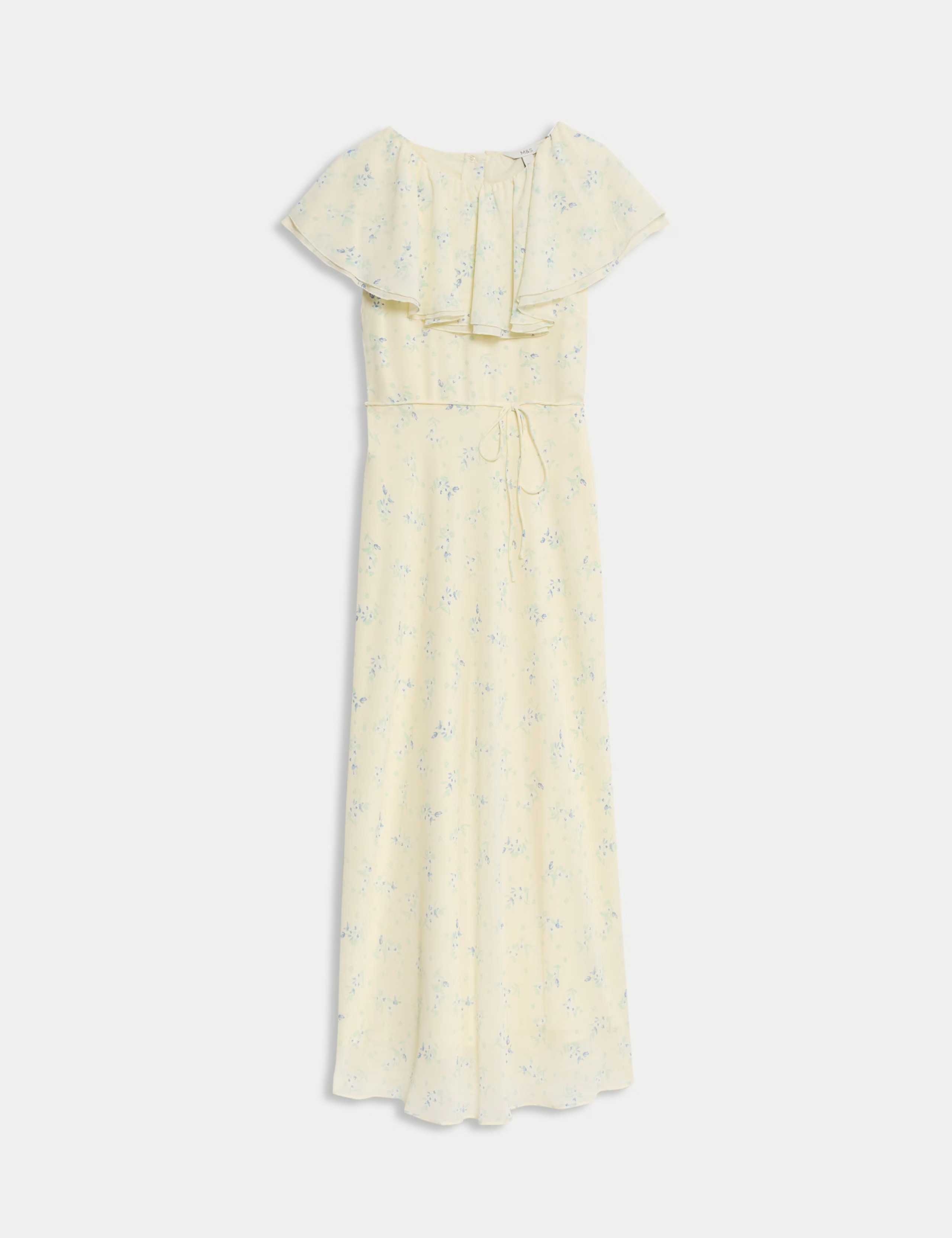 Printed Cape Detail Maxi Tea Dress | M&S Collection at M&S | Marks & Spencer (UK)