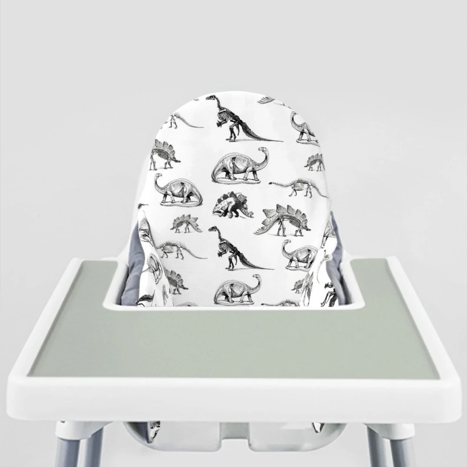Museum Dinosaurs // IKEA Antilop Highchair Cover // High Chair | Etsy | Etsy (US)
