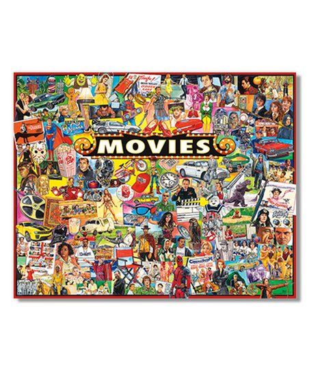 Movies 1,000-Piece Puzzle | Zulily