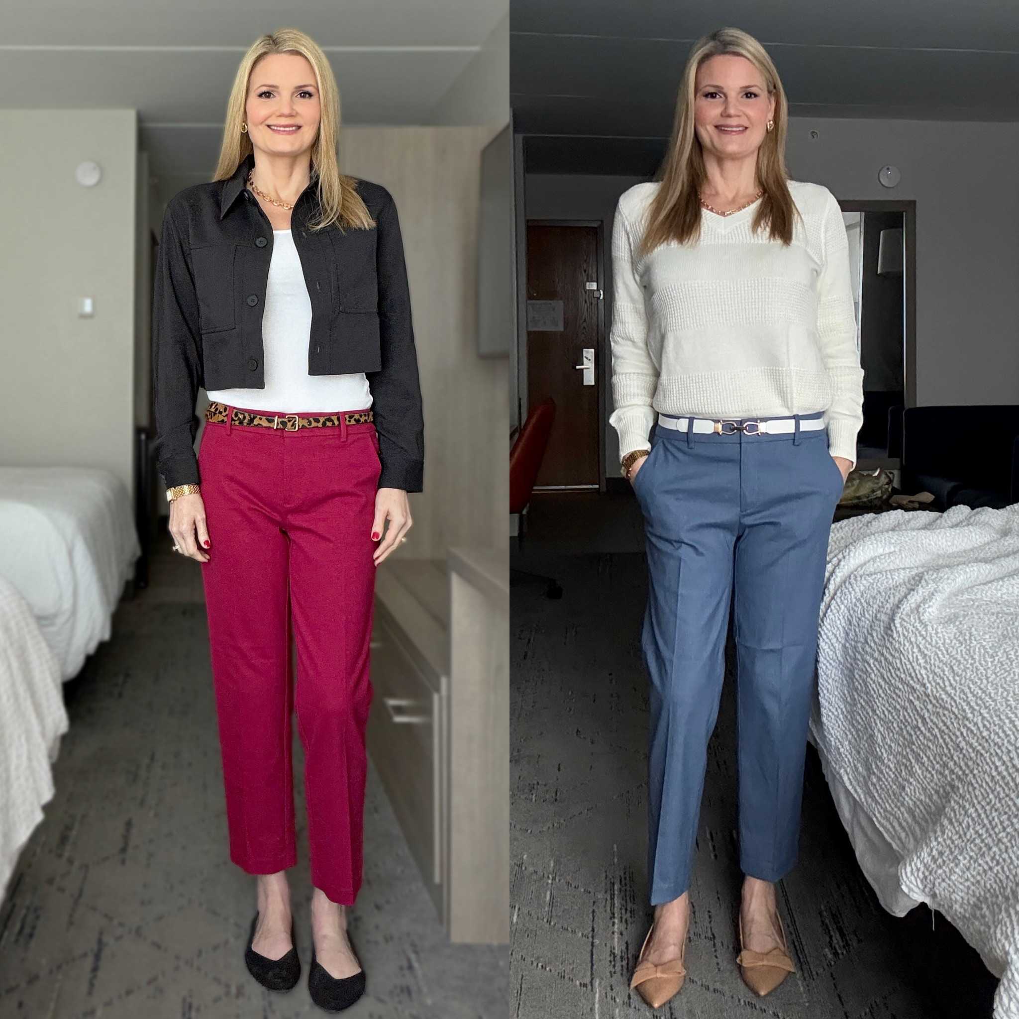 My LOFT Riviera pants are on sale for $29 with free shipping! I size down in these as they run big  

#LTKTall #LTKOver40 #LTKWorkwear