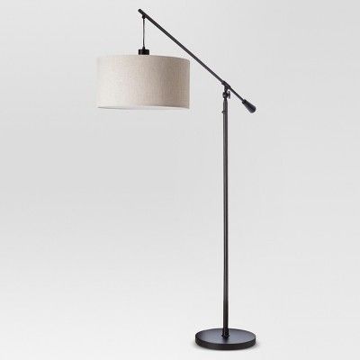 Cantilever Drop Pendant Floor Lamp Antique Bronze (Lamp Only) - Threshold™ | Target
