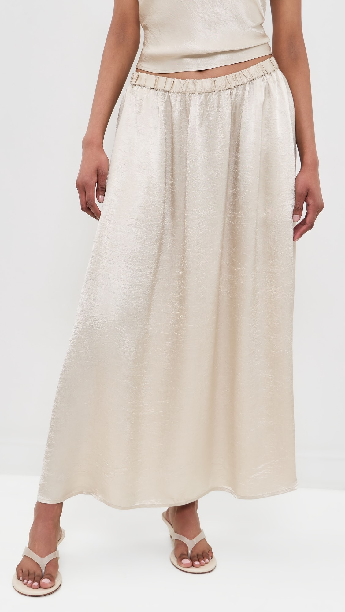 Textured Satin Celeste Skirt | Shopbop