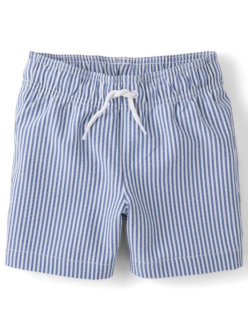 The Children's Place Boys Striped Seersucker Swim Trunks, Sizes XS-XXL | Walmart (US)