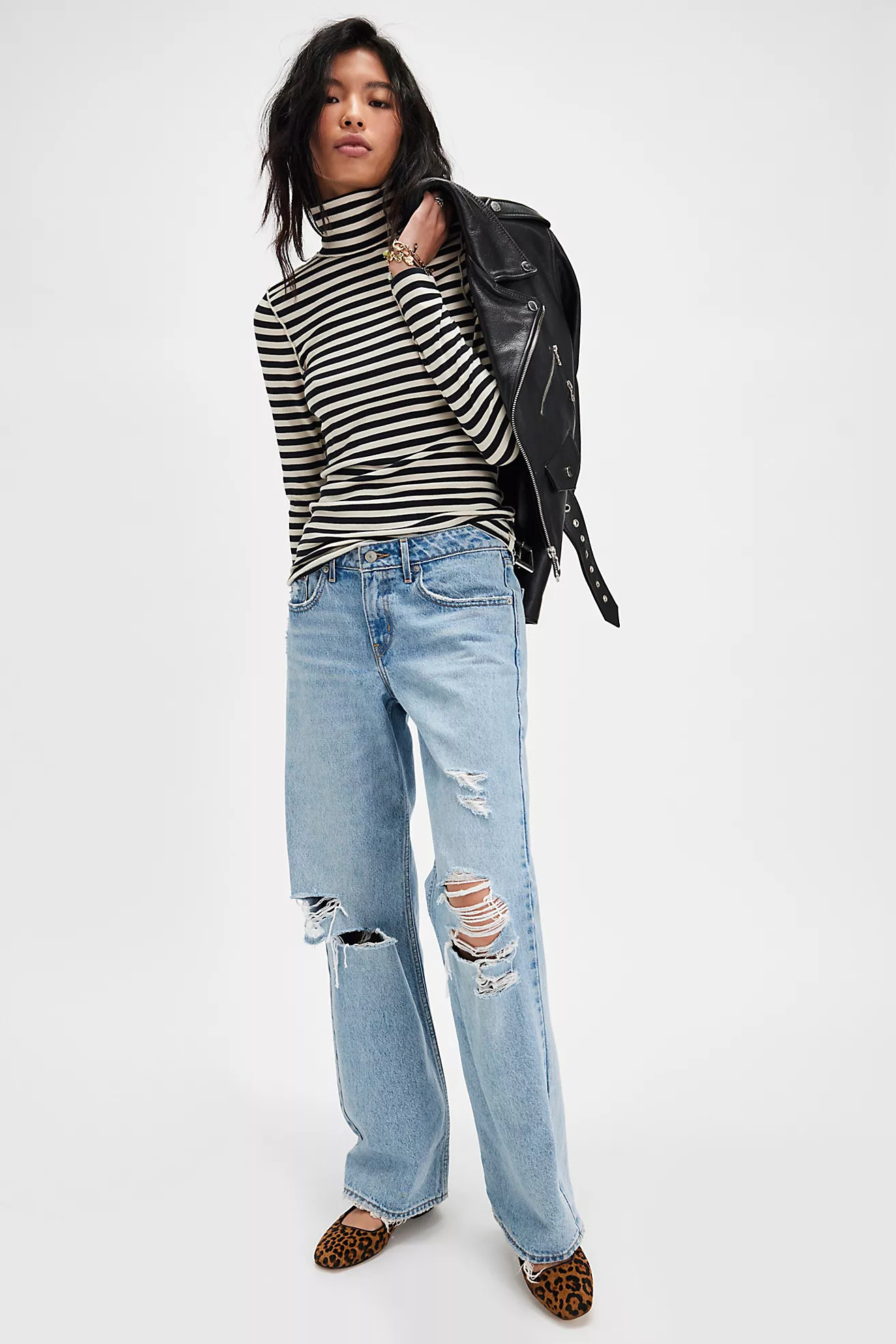 We The Free Good Good Stripe Turtleneck | Free People (Global - UK&FR Excluded)