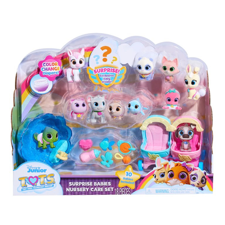 Just Play T.O.T.S. Surprise Babies Nursery Care Set, Preschool Ages 3 up | Walmart (US)