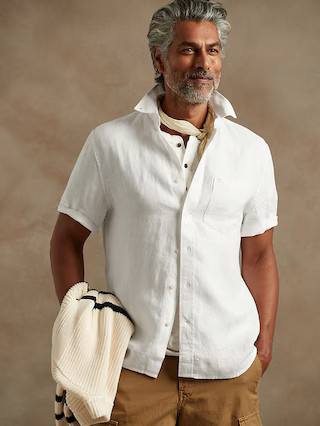 Castello Linen Shirt | Banana Republic (US)
